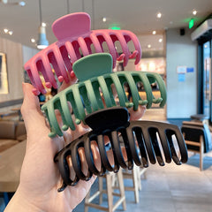 Candy Frosted Hair Clip Plastic Decorative Hair Accessories