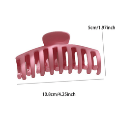 Candy Frosted Hair Clip Plastic Decorative Hair Accessories