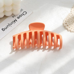 Candy Frosted Hair Clip Plastic Decorative Hair Accessories