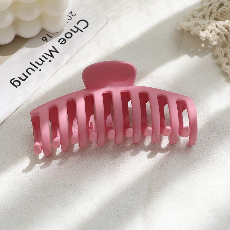 Candy Frosted Hair Clip Plastic Decorative Hair Accessories