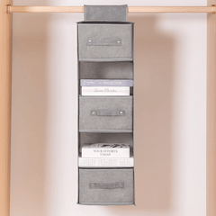 Foldable Container Hanging Bag for Wardrobe Storage Organizer