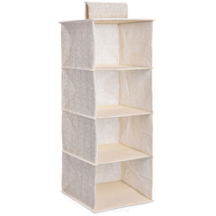 Foldable Container Hanging Bag for Wardrobe Storage Organizer