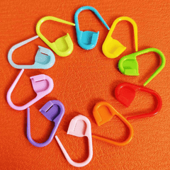 150pcs Knitting Crochet Locking Stitch Markers Stitch Needle Clip Counter