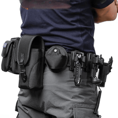 Adjustable Nylon Tactical Waist Belt Set for Security Guards