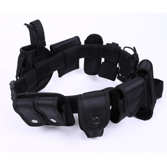 Adjustable Nylon Tactical Waist Belt Set for Security Guards