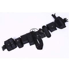 Adjustable Nylon Tactical Waist Belt Set for Security Guards