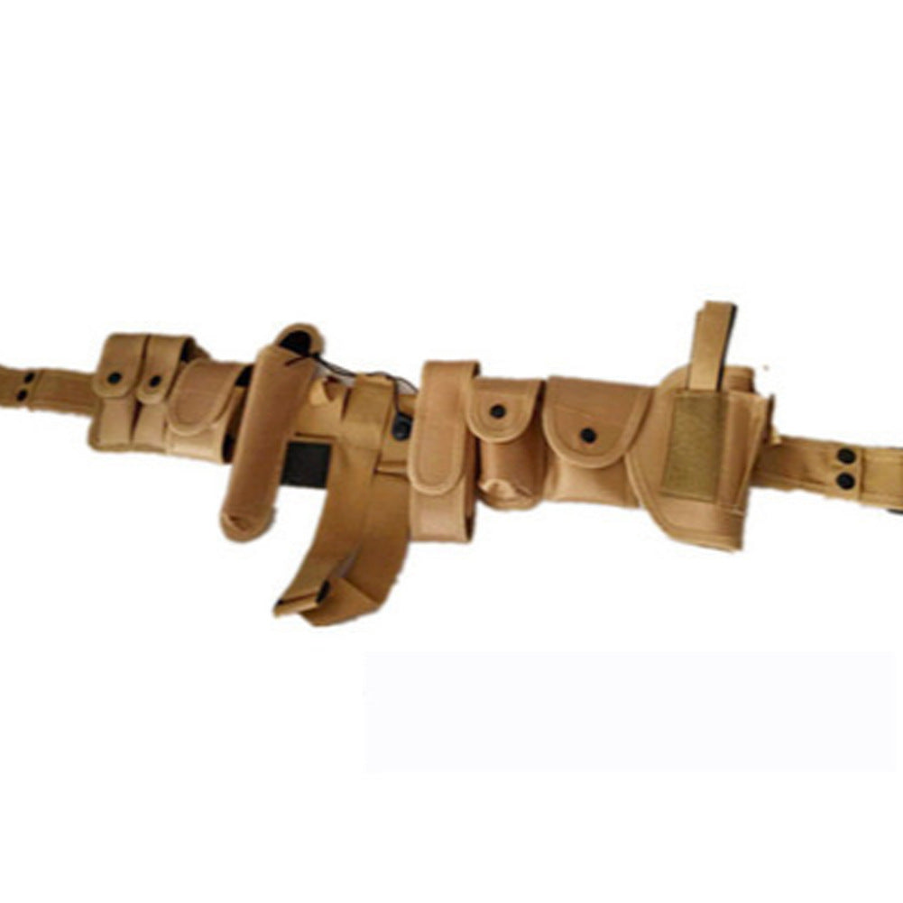 Adjustable Nylon Tactical Waist Belt Set for Security Guards