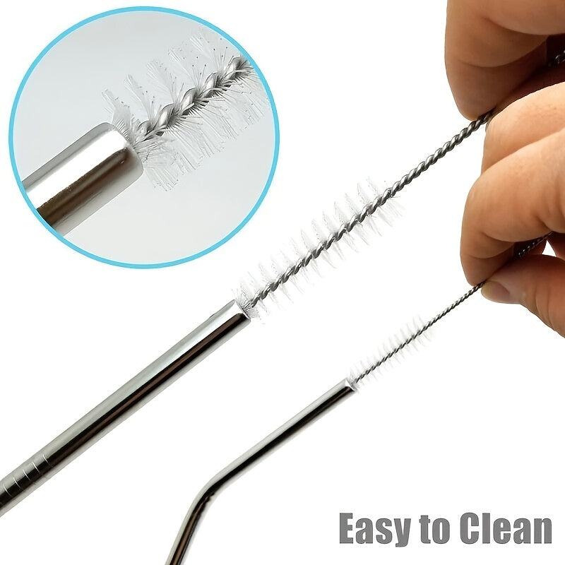 10pcs Long Tube Brush Nylon Cleaner for Baby Bottle Cup