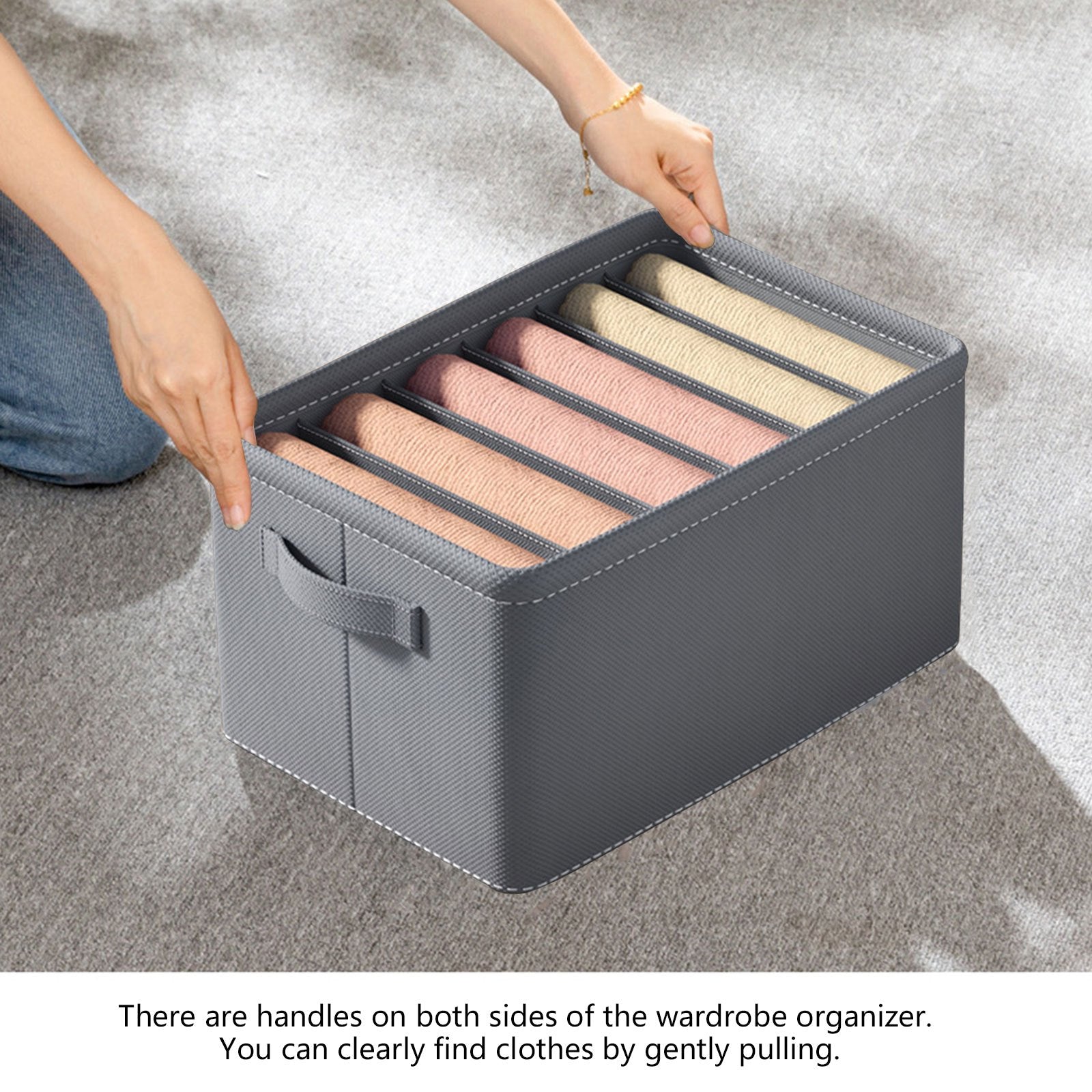 Minimalist Storage Box Lightweight Clothes Container Foldable Organizer
