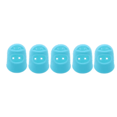 5pcs Finger Sleeves Protective Finger Sleeves Wear-resistant Thickened Point