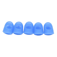 5pcs Finger Sleeves Protective Finger Sleeves Wear-resistant Thickened Point