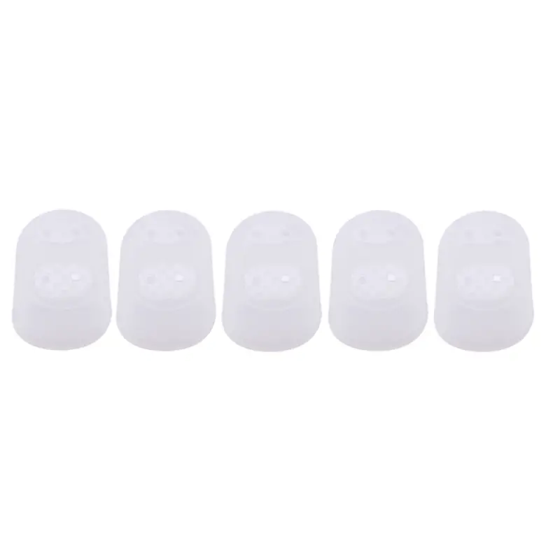5pcs Finger Sleeves Protective Finger Sleeves Wear-resistant Thickened Point