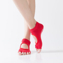 Yoga Socks Anti Slip Toeless Backless Sports Socks