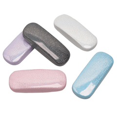 Short Sight Glasses Case PU Leather Bullet Student Sunglasses Box Storage