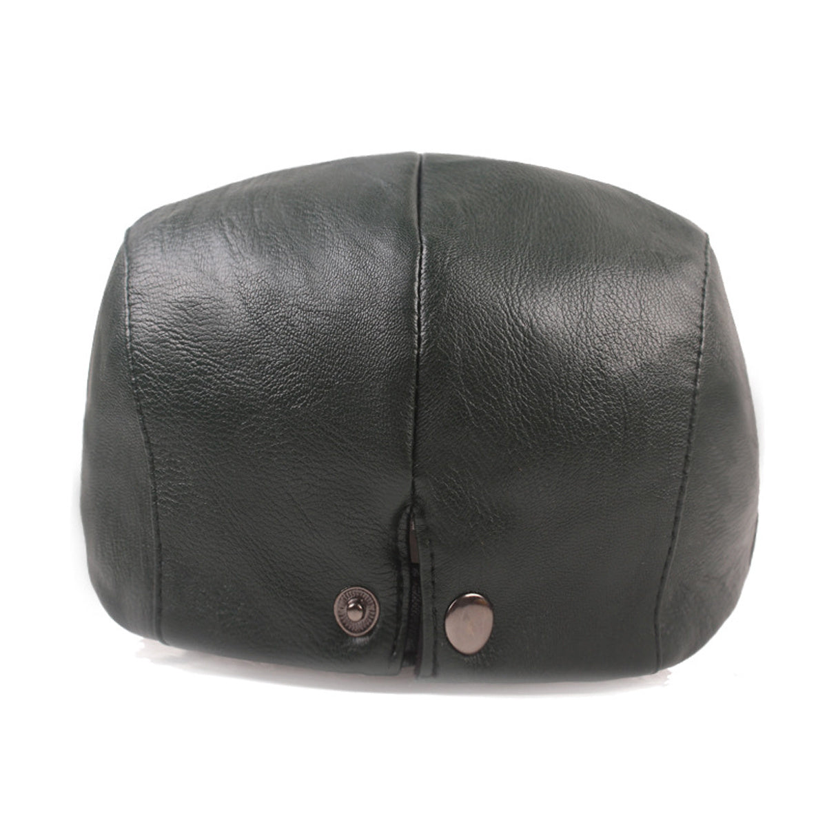 Men Leather Beret Hat Vintage Male Flat Caps Driver Hats Man Berets