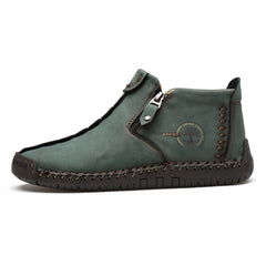 Men's Outdoor High Top Lace-less Shoes
