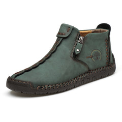 Men's Outdoor High Top Lace-less Shoes