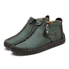 Men's Outdoor High Top Lace-less Shoes