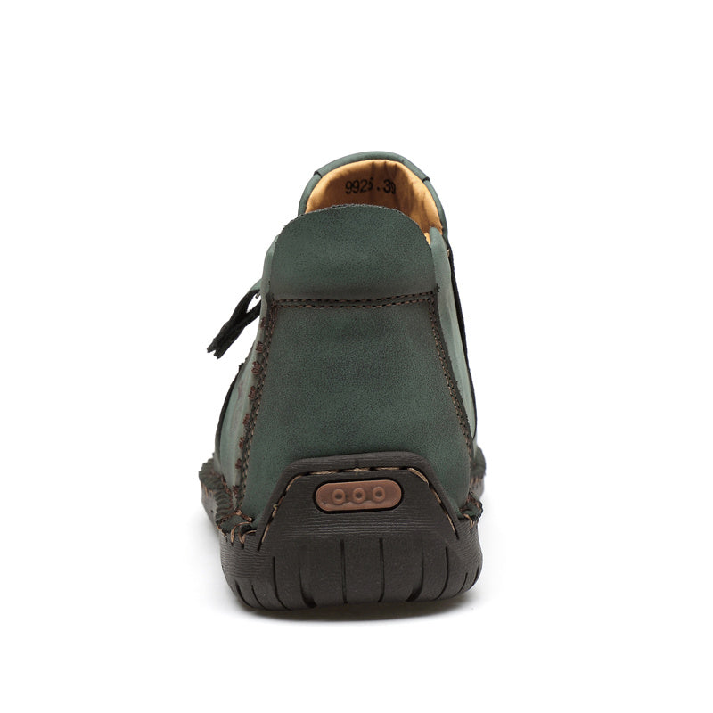Men's Outdoor High Top Lace-less Shoes