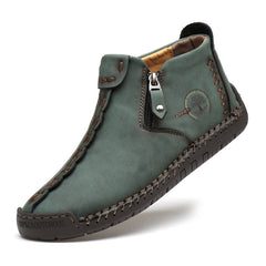 Men's Outdoor High Top Lace-less Shoes