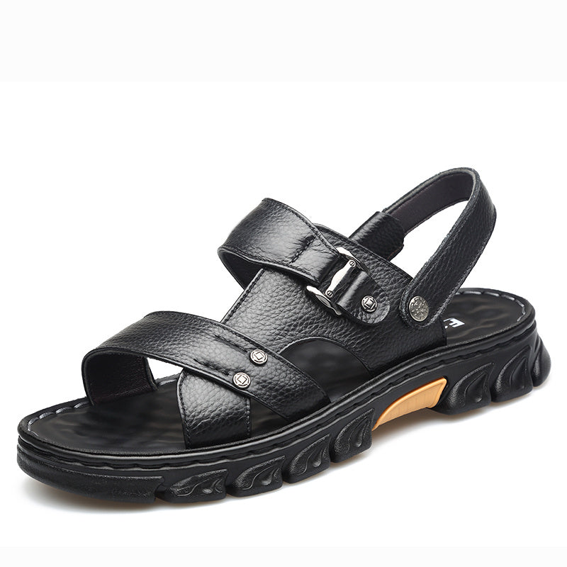 Men's Non Slip Sandals Wear resistant Comfy Beach Shoes Summer