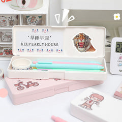 50pcs Retro Circus Waterproof Decoration Stickers for Children Diy Stationery