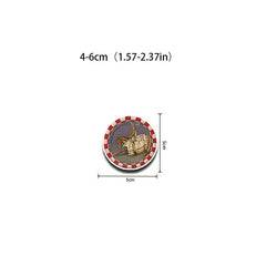 50pcs Retro Circus Waterproof Decoration Stickers for Children Diy Stationery