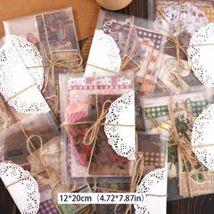 29 Sheets Lonely Alice Material Large Size Paper Retro Journal Ballet Decoration