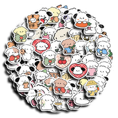 100pcs Pet Puppies Sticker Stationery Computer Student Stickers