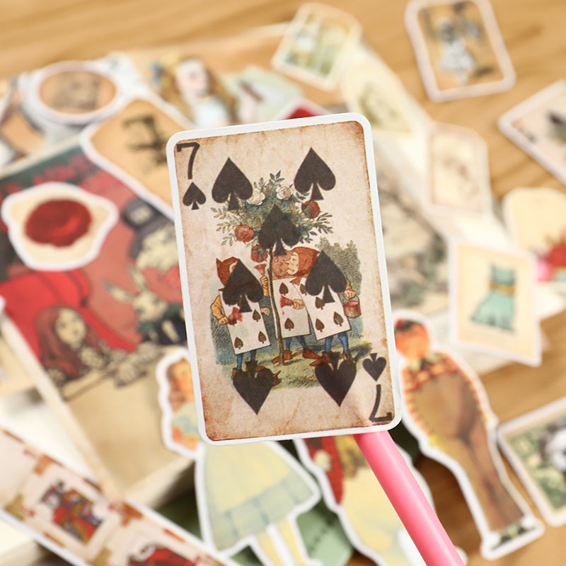 90 Sheets Sleepwalking Alice Large Size Paper Retro Journal