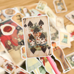 90 Sheets Sleepwalking Alice Large Size Paper Retro Journal