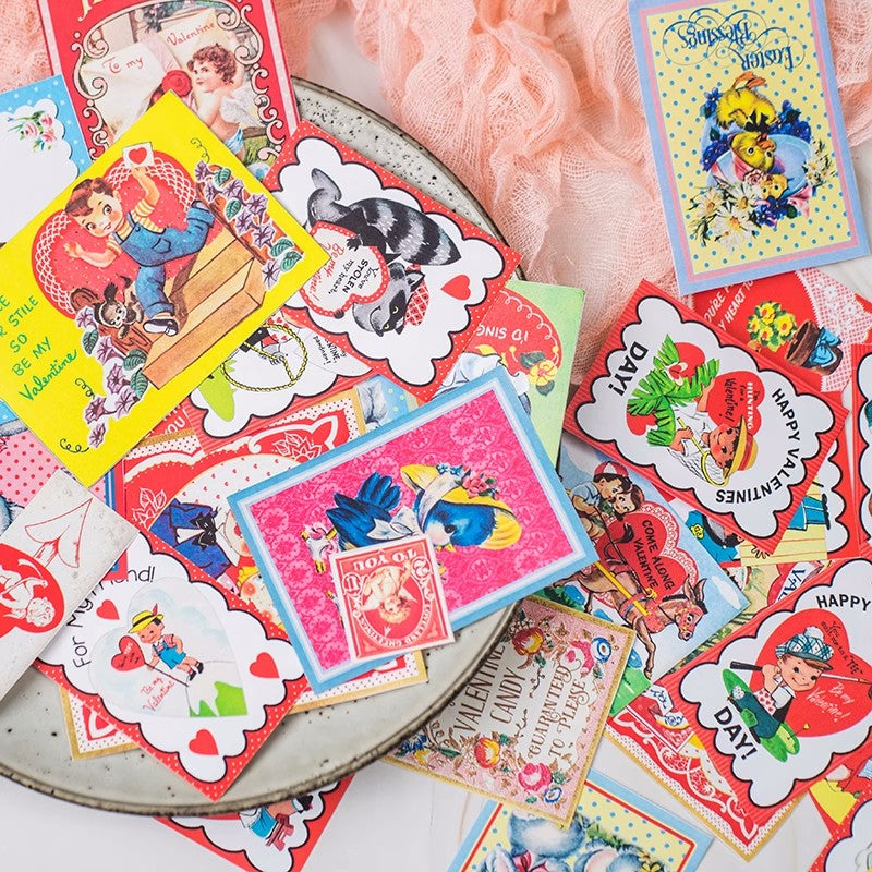 43pcs Cartoon Character Stickers Set for Kids DIY Projects & School Supplies