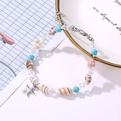 Boho Style Starfish Shell Anklet Beach Party Girls Accessories