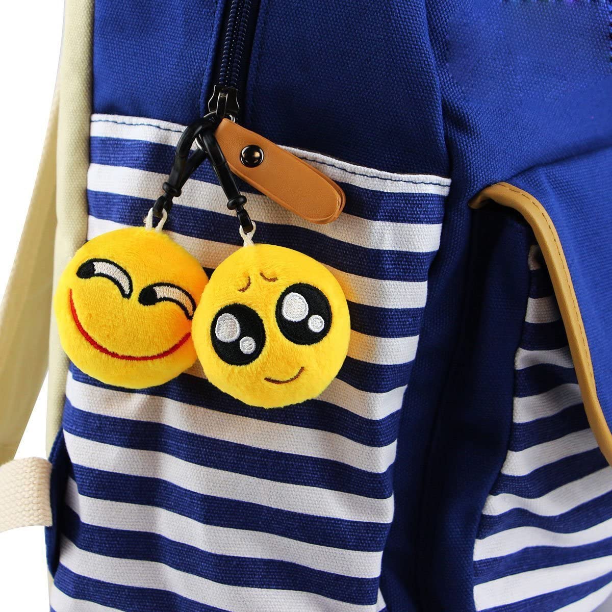 Mini Emoticon Keychain Plush Party Favors Birthday Party Supplies