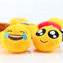 Mini Emoticon Keychain Plush Party Favors Birthday Party Supplies
