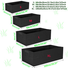1pc Heavy Duty Non Woven Plant Grow Bag with Handles