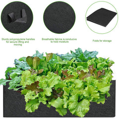 1pc Heavy Duty Non Woven Plant Grow Bag with Handles
