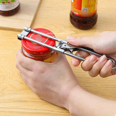 Adjustable Jar Opener with Anti Skid Grip - Easy Bottle and Jar Opening Tool