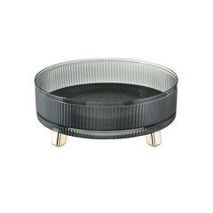 360 Rotating Cosmetic Storage Box Makeup Organizer Large Capacity Display Case