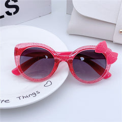 Kids Bowknot Frame Sunglasses for Sun Protection