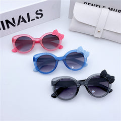 Kids Bowknot Frame Sunglasses for Sun Protection