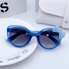 Kids Bowknot Frame Sunglasses for Sun Protection