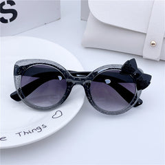 Kids Bowknot Frame Sunglasses for Sun Protection