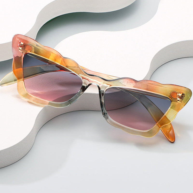 Y2K Cat Eye Sunglasses Anti Glare UV400