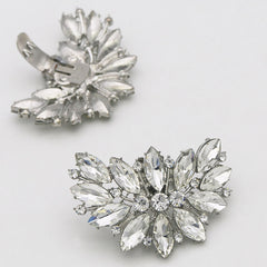 1Pc Rhinestone Square Shoe Clip Wedding Heel Accessories