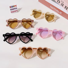 Heart Shaped Polarized Sunglasses for Girls