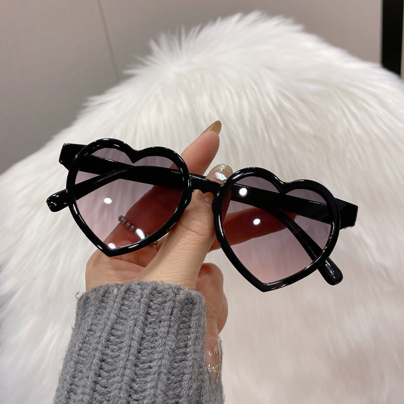 Heart Shaped Polarized Sunglasses for Girls