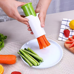 Effortless Fruit & Veggie Slicer Tool