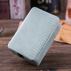 Soft Leather Cigarette Case Holder For Men Portable Pocket Carrying