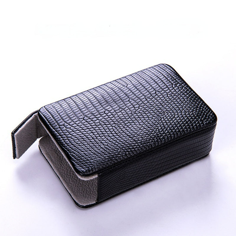 Soft Leather Cigarette Case Holder For Men Portable Pocket Carrying